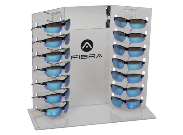 FIBRA Sunglasses Stand Ink.briller Solbrillestativ med 14 briller assortert