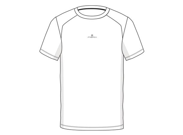 FIBRA Trn Tee Hvit L Trenings T-skjorte 