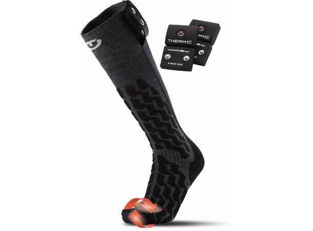 THERM-IC Powers Set- UNi + S-pack 1200 Powersocks set Black 45-47 