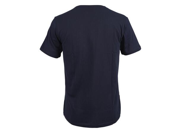 UMBRO Basic Tee Marine L Rundhalset t-skjorte i bomull 