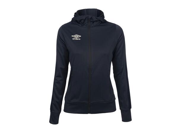 UMBRO Flex Full Zip Hood W Marine 38 Jakke med hette i resirkulert polyester 