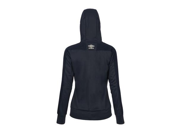 UMBRO Flex Full Zip Hood W Marine 38 Jakke med hette i resirkulert polyester 