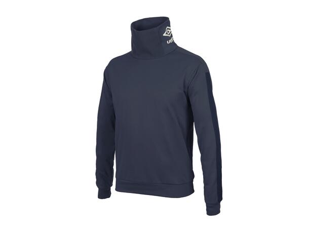 UMBRO Flex High Neck Sweat J Marine 116 Høyhalset genser i resirkulert polyester 