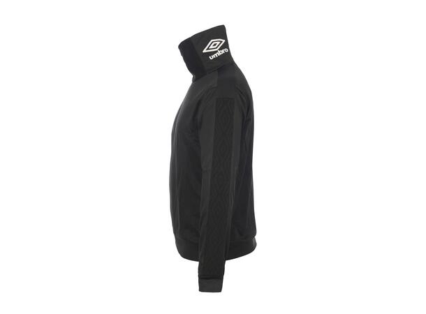 UMBRO Flex High Neck Sweat J Sort 152 Høyhalset genser i resirkulert polyester 