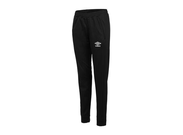 UMBRO Flex Pant W Sort 42 Bukse til dame i resirkulert polyester 
