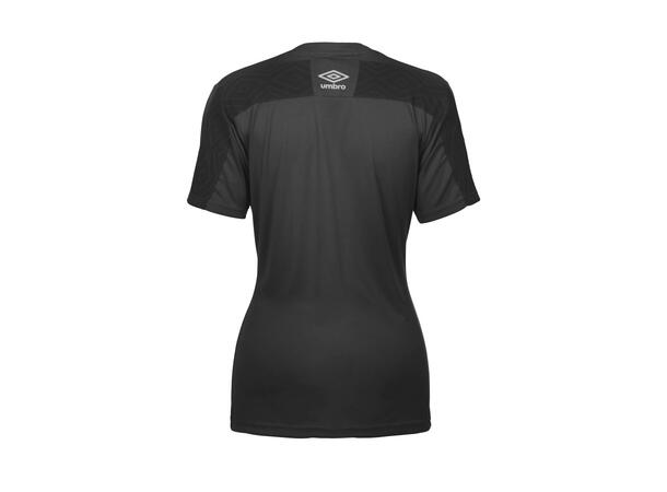 UMBRO Flex T-shirt W Sort 36 T-skjorte i resirkulert polyester 