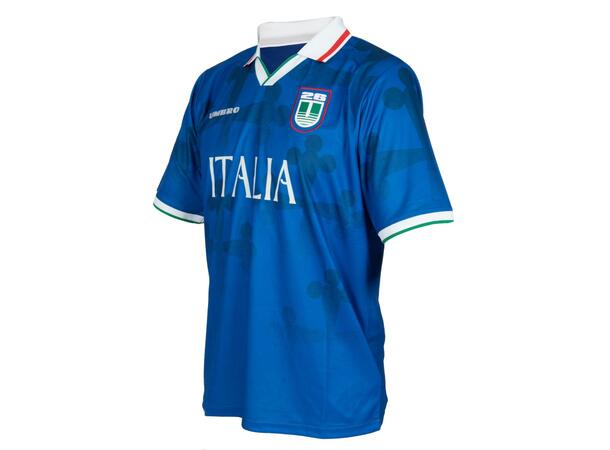 UMBRO Italy Jersey Blå L Retro fotballskjorte 