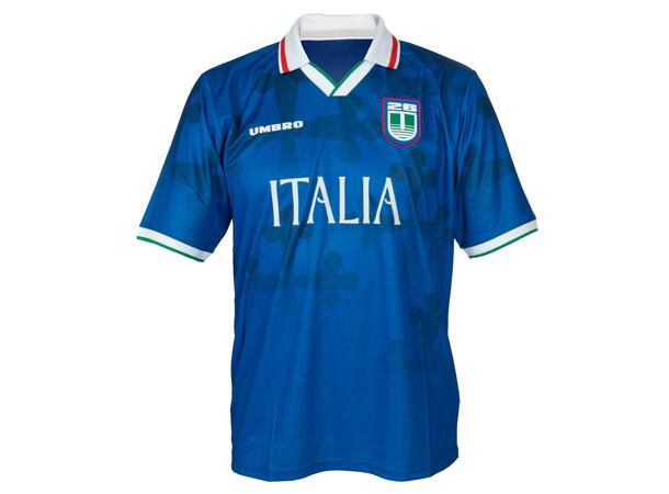 UMBRO Italy Jersey Blå L Retro fotballskjorte 