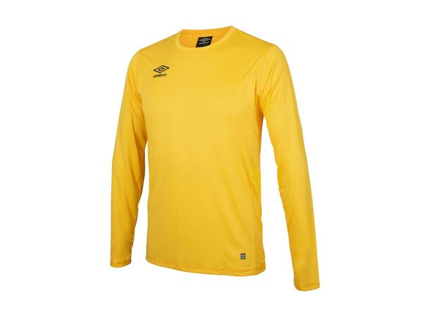 UMBRO Liga LS Jersey Gul M Flott langermet spillertrøye 
