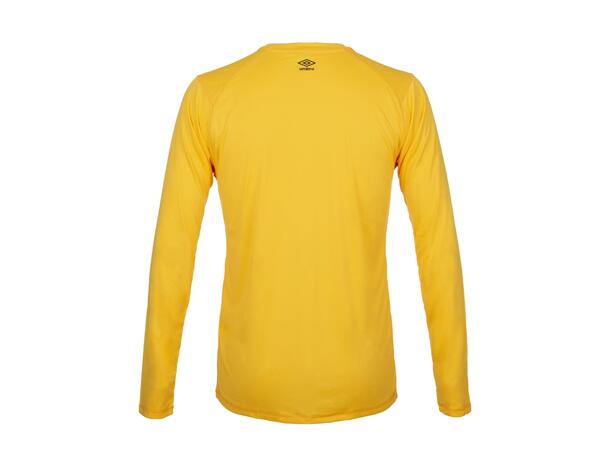 UMBRO Liga LS Jersey Gul M Flott langermet spillertrøye 