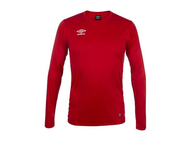 UMBRO Liga LS Jersey Rød XS Flott langermet spillertrøye 