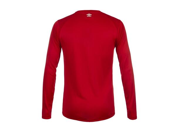 UMBRO Liga LS Jersey Rød XS Flott langermet spillertrøye 