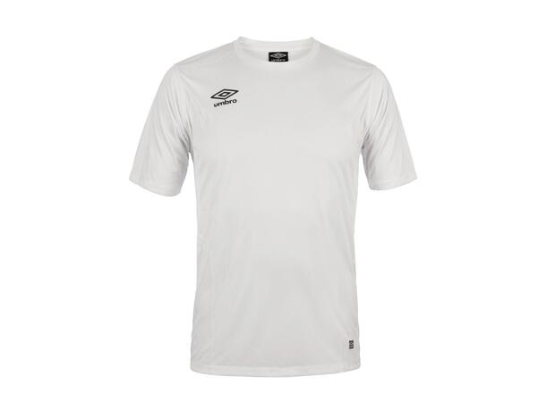 UMBRO Liga SS Jersey jr Hvit 164 Spillertrøye i resirkulert kvalitet JR 