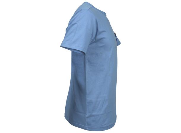 UMBRO Pocket T-shirt Lys blå M Rundhalset T-skjorte i bomull