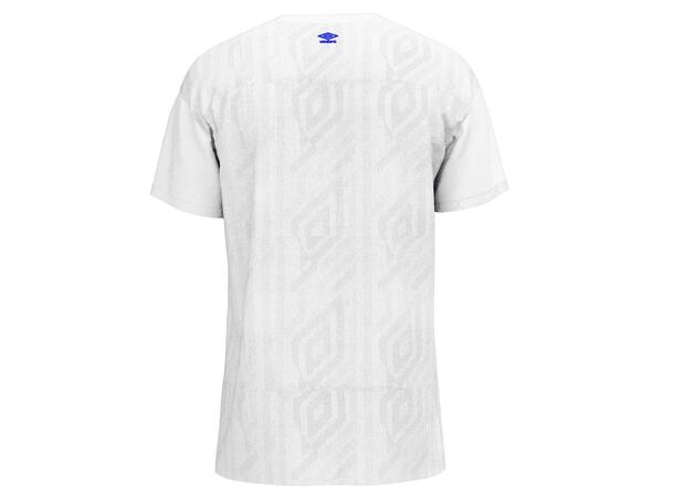 UMBRO UX Pro SS Jsy Hvit/Blå M Flott kortermet spillertrøye 