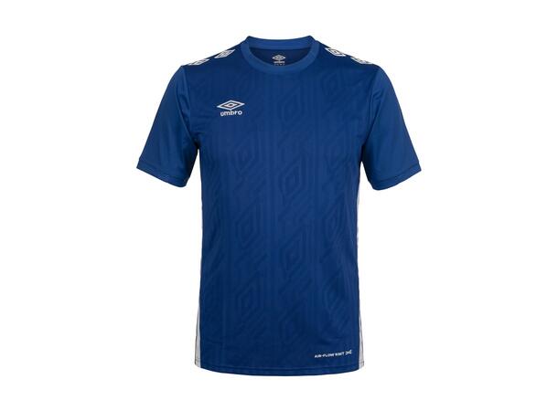 UMBRO UX Pro SS Jsy Jr Blå/Hvit 164 Flott kortermet spillertrøye junior 