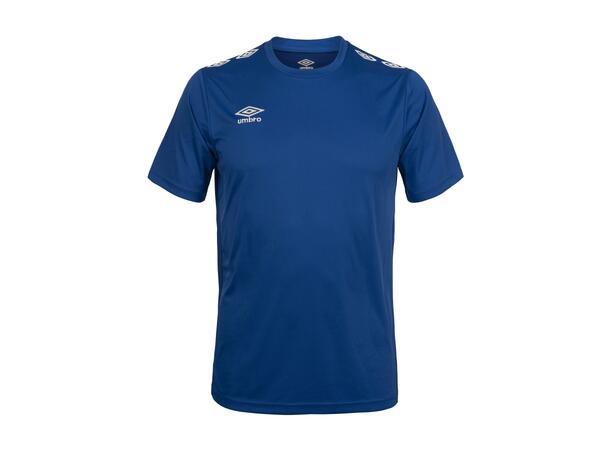 UMBRO UX Pro Trn Tee Jr Blå/Hvit 164 Teknisk trenings t-skjorte junior 