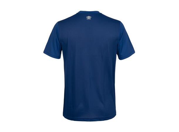 UMBRO UX Pro Trn Tee Jr Blå/Hvit 164 Teknisk trenings t-skjorte junior 