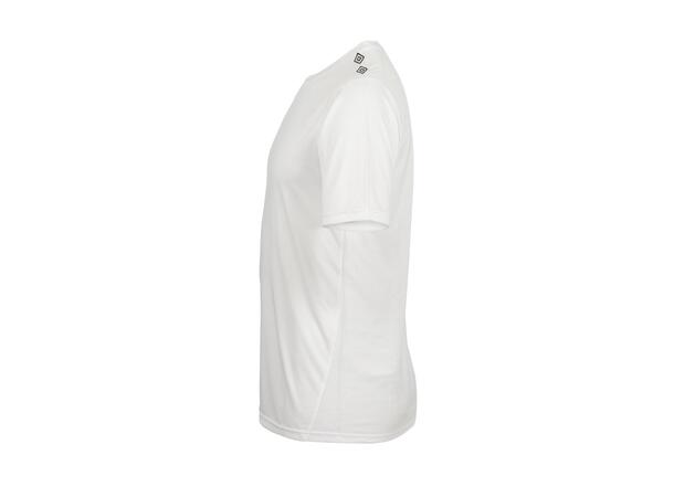 UMBRO UX Pro Trn Tee Jr Hvit/Sort 164 Teknisk trenings t-skjorte junior 
