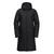 JW Deutzer Coat W Sort S Jack Wolfskin Varm Lang Dame Parkas 