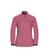 JW Taunus HZ W Burgunder M Jack Wolfskin fleece genser m/glidelås 