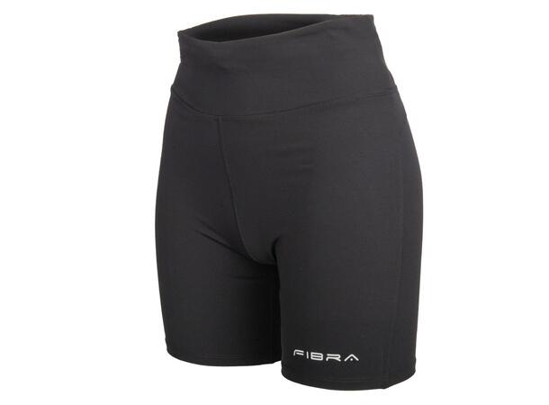 FIBRA Mid Tights Women Sort M Mid tights med god elastisitet Dame 
