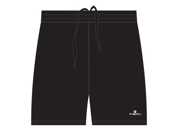 FIBRA Trn Shorts Jr Sort 128 Trenings shorts til junior 
