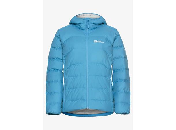 JW Ather Down Hoody W Rds Lys blå L Jack Wolfskin women’s down jacket 
