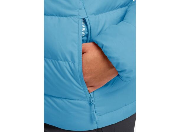 JW Ather Down Hoody W Rds Lys blå L Jack Wolfskin women’s down jacket 