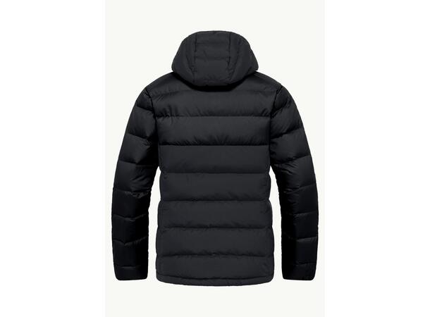 JW Ather Down Hoody W Rds Sort S Jack Wolfskin Dunjakke til dame 