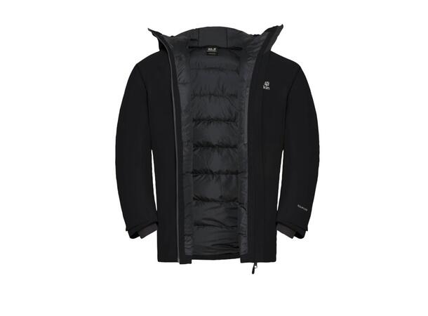 JW Icecape 2L Down Ins Jkt Sort S Jack Wolfskin vanntett dun jakke 