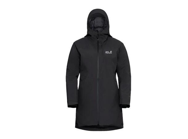 JW Icecape 2L Down Ins Jkt W Sort M Jack Wolfskin Lang Dunisolert Jakke dame 