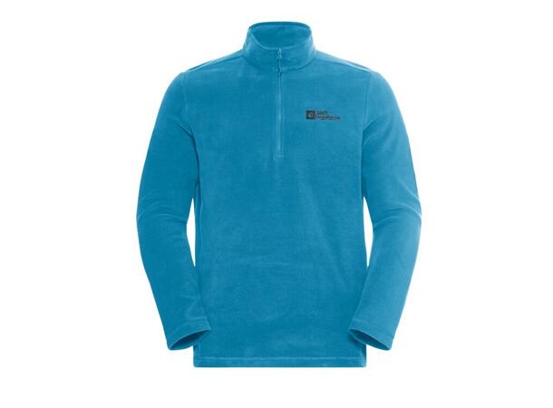 JW Taunus HZ M Blå L Jack Wolfskin Fleece genser m/glidelås 