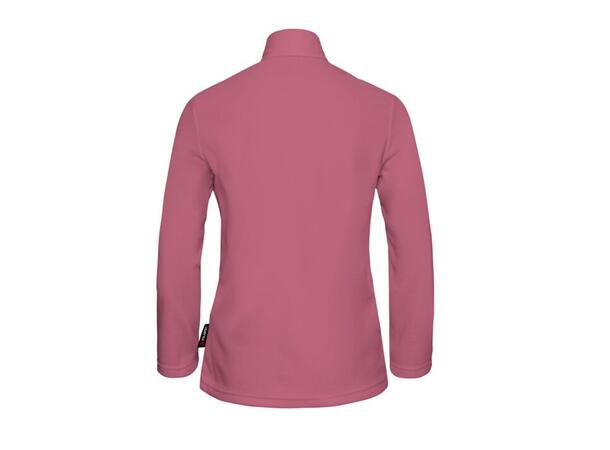 JW Taunus HZ W Burgunder M Jack Wolfskin fleece genser m/glidelås 