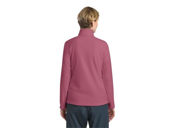 JW Taunus HZ W Burgunder M Jack Wolfskin fleece genser m/glidelås 