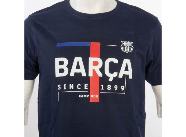 ST Barcelona Text Cotton Tee Marine XXL Barcelona print t-shirt 