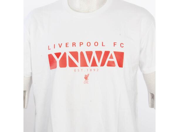 ST Liverpool Nº49 Cotton Tee Hvit S Liverpool print t-shirt 