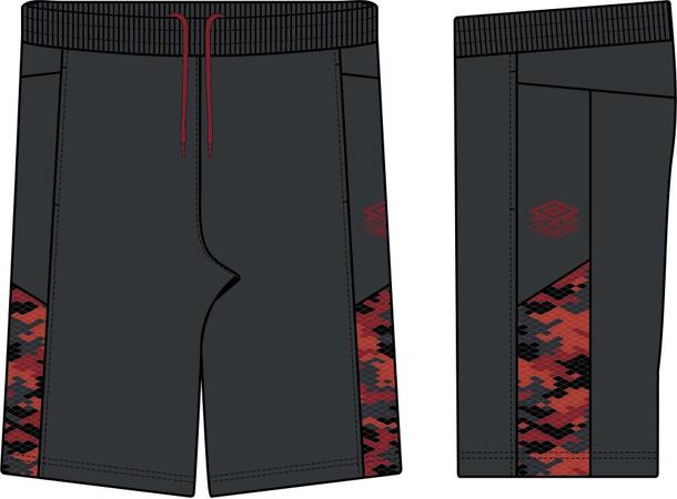 UMBRO Pro Tr Active Short Sort S Treningsshorts 