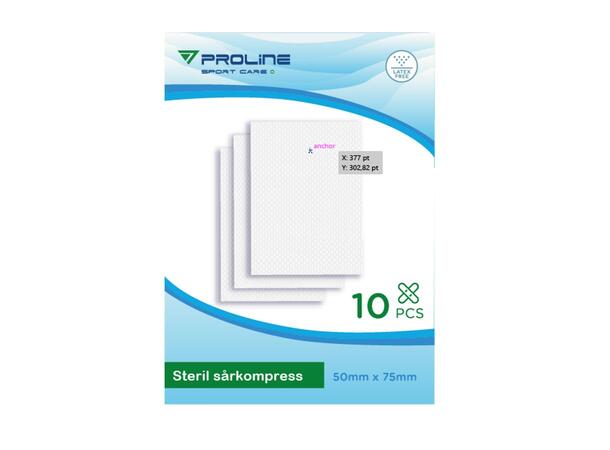 PROLINE Steril Sårkompress 10pk 