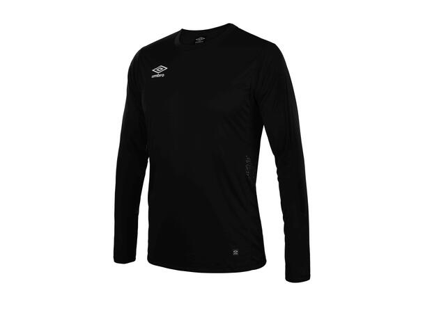 UMBRO Liga LS Jersey Sort M Flott langermet spillertrøye 