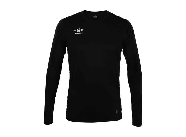 UMBRO Liga LS Jersey Sort M Flott langermet spillertrøye 