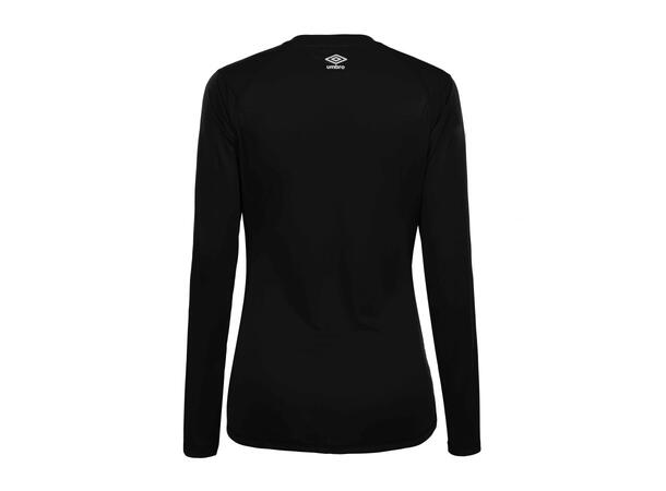 UMBRO Liga LS Jersey W Sort 40 Flott langermet spillertrøye til dame 
