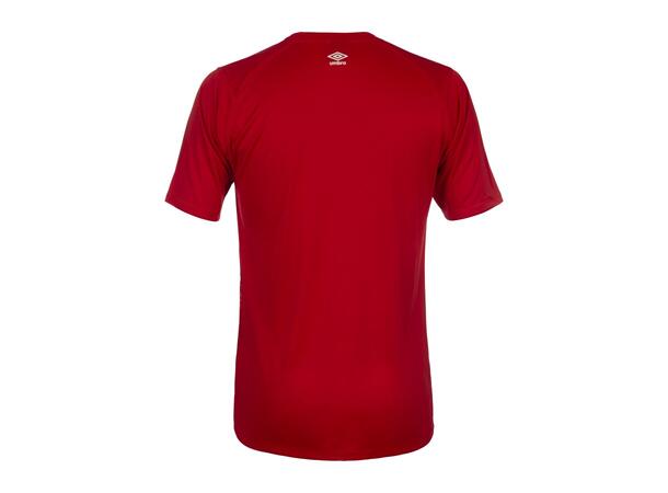 UMBRO Liga SS Jersey jr Rød 140 Spillertrøye i resirkulert kvalitet JR 