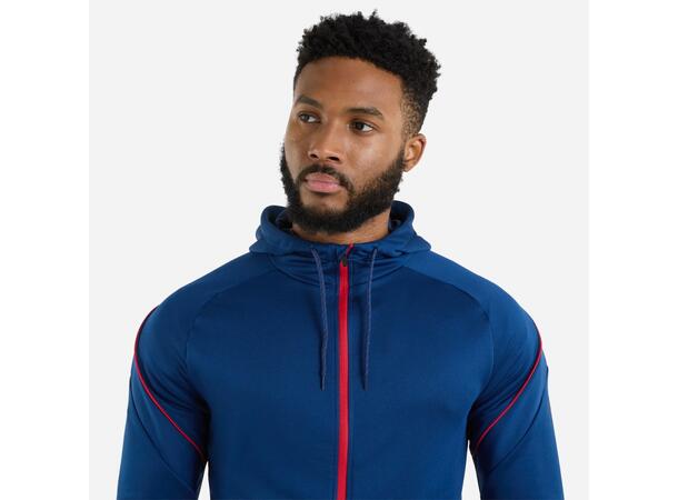 UMBRO Pro Tr FZ Hoodie Blå XL Treningsjakke med hette 