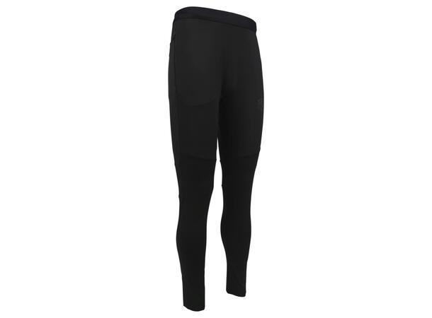 UMBRO Pro Tr Legging Sort L Hybrid tights med kompresjonspanel