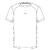 FIBRA Trn Tee Hvit XL Trenings T-skjorte 