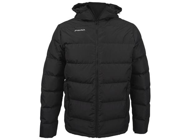 FIBRA Luca Down Jacket Jr Sort 140 Klassisk tykk dunjakke 