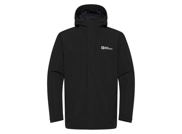 JW Altenberg 3in1 Jkt M Sort L Jack Wolfskin 3 i 1 herre jakke 