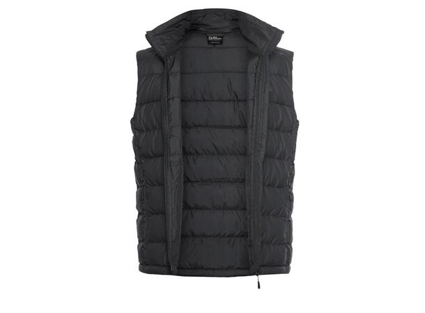 JW Ather Down Vest M Rds Sort L Jack Wolfskin lett dunvest 