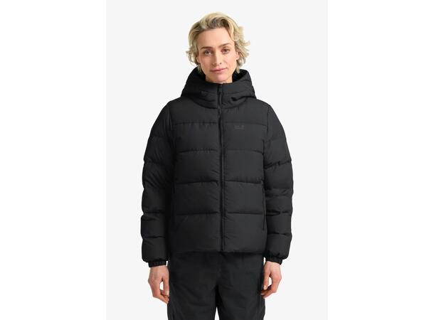 JW Frozen Palace Jkt W Rds Sort L Jack Wolfskin Dunjakke til dame 
